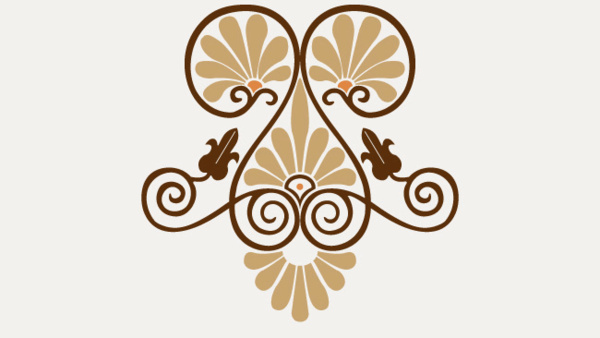 Vector Greek Ornament Circle Free Vector Download 600x338 Vector Greek Ornament Circle Free Vector Download