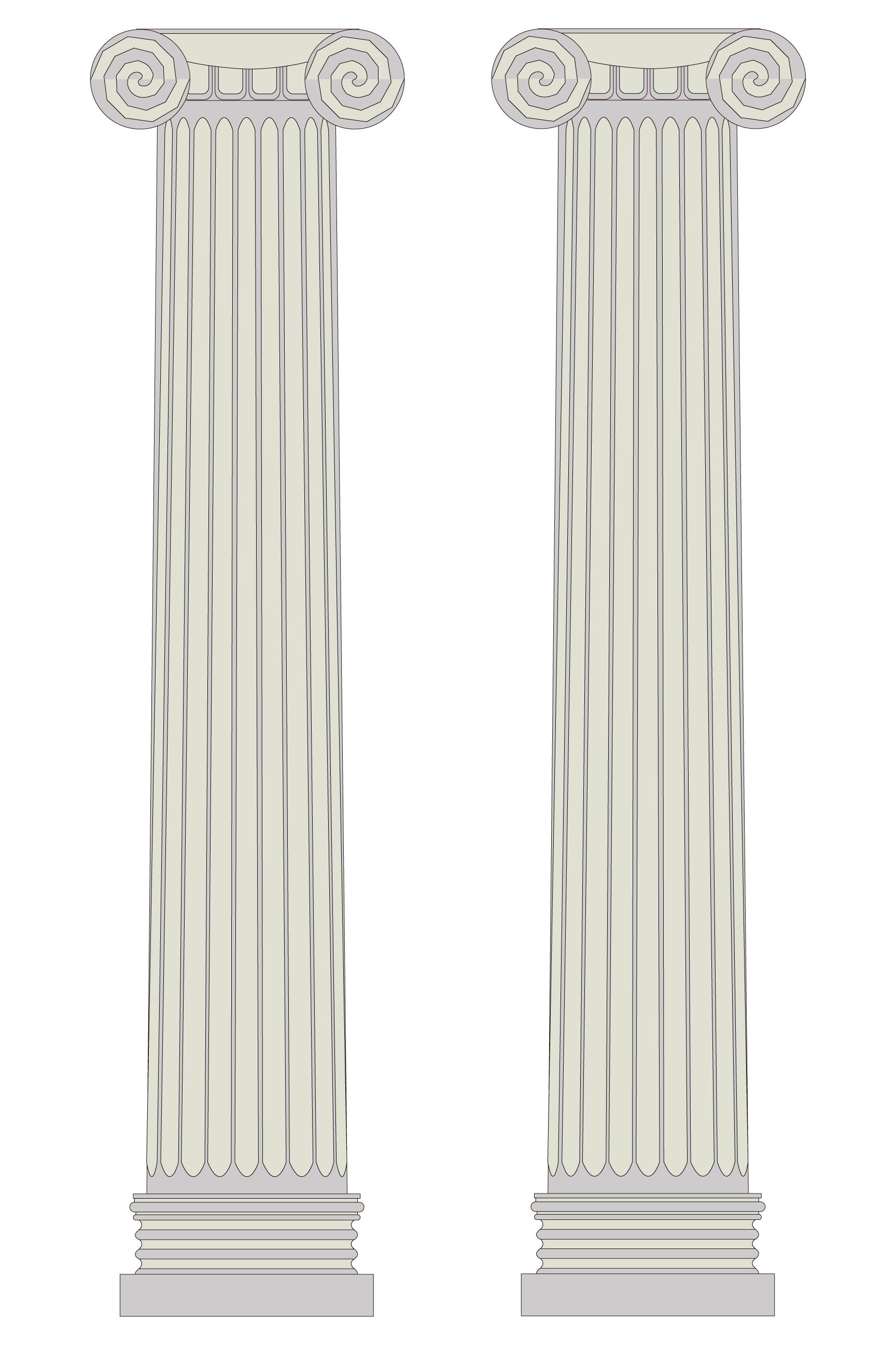 Greek Column Vector at Collection of Greek Column