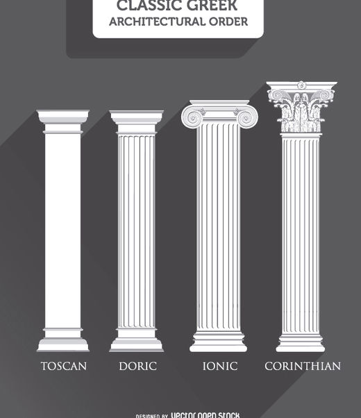 Greek Column Vector Free Download at Vectorified.com | Collection of ...