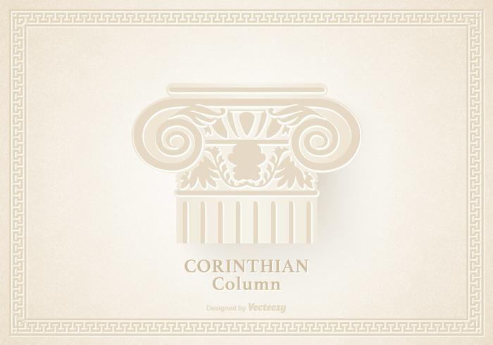 700x490 Capital Of The Corinthian Column Vector