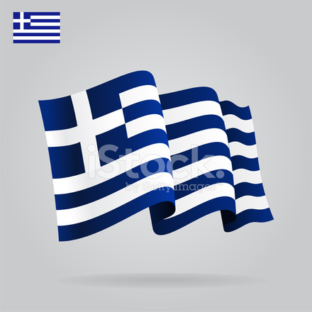 440x440 Flat And Waving Greek Vector Stock Vector
