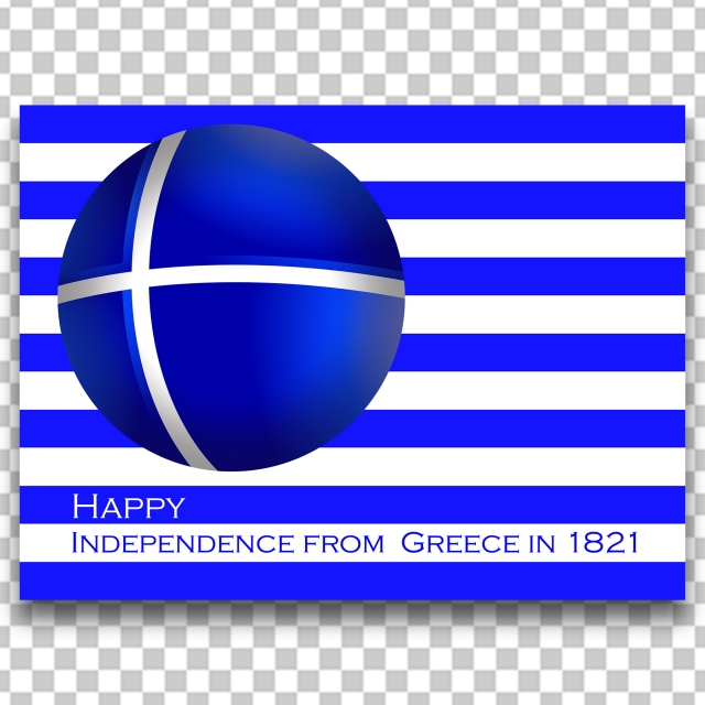 640x640 Greek Flag Vector Template For Free Download