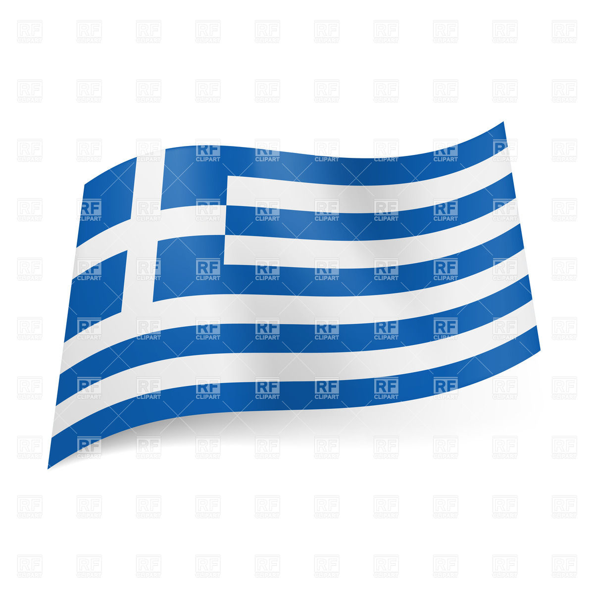 1200x1200 National Flag Of Greece Vector Image Of Signs, Symbols, Maps