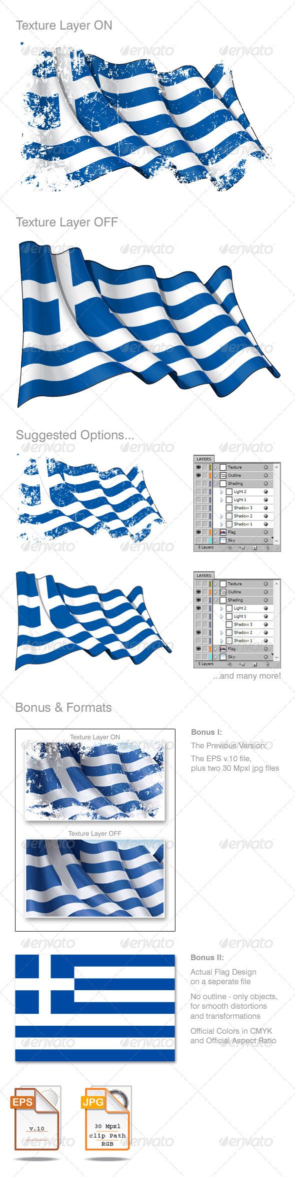 590x2350 Greek Party Greek Flag, European Flags