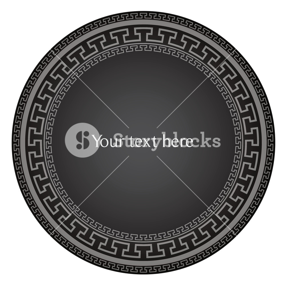 Antique Greek Frame Vector Illustration Royalty Free Stock Image 1000x993 Antique Greek Frame Vector Illustration Royalty Free Stock Image