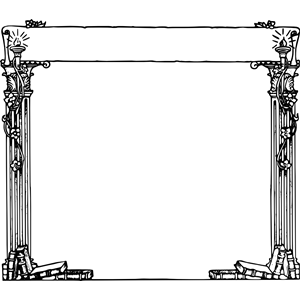 Fancy Roman Book Frame Clipart, Cliparts Of Fancy Roman Book Frame 300x300 Fancy Roman Book Frame Clipart, Cliparts Of Fancy Roman Book Frame