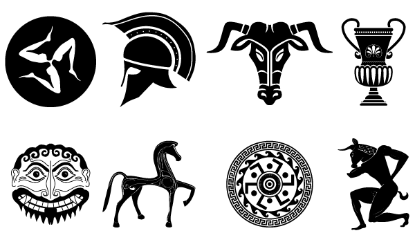 600x350 Old Vector Pack Of Ancient Greek Designs Tatoos In Greek