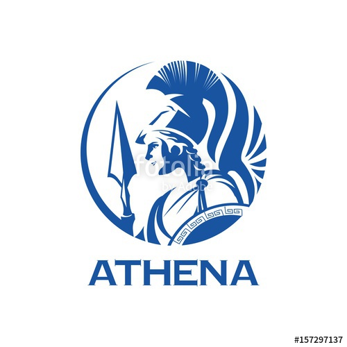 500x500 Greek Goddess Athena Illustration Stock Image And Royalty Free