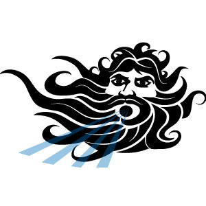 300x300 Greek God Of Sea Vector Free Vectors Ui Download
