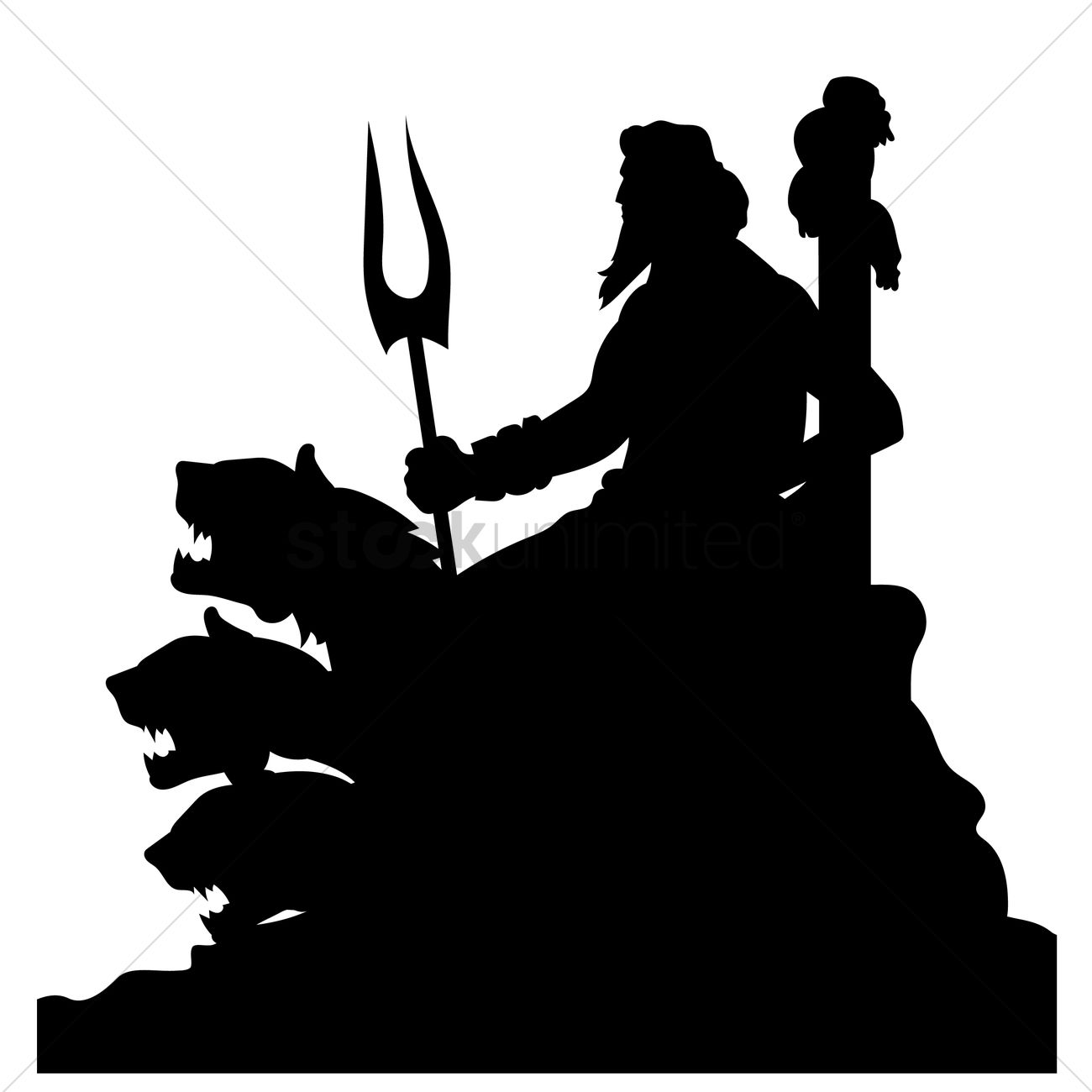 Greek God Hades Vector Image 1300x1300 Greek God Hades Vector Image