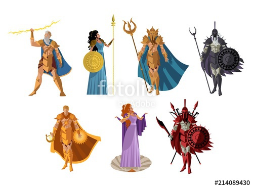 Greek Mythology Gods Stock Image And Royalty Free Vector 500x372 Greek Mythology Gods Stock Image And Royalty Free Vector