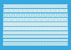 285x200 Greek Key Pattern Free Vector Graphic Art Free Download