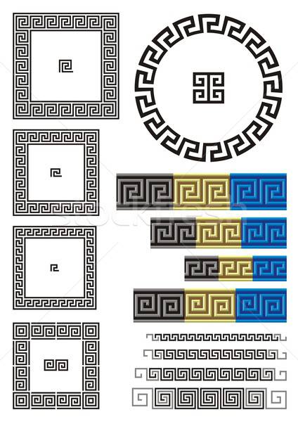 424x600 Greek Key Pattern Vector Illustration Sifis Diamantidis