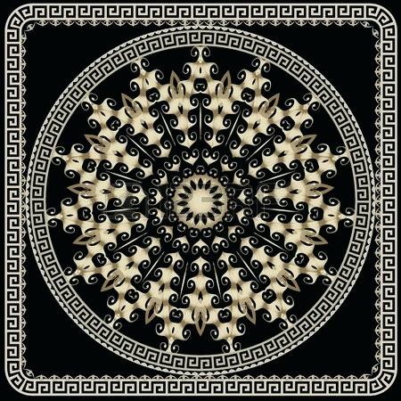 450x450 Greek Key Pattern