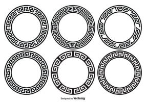 285x200 Greek Key Frame Free Vector Graphic Art Free Download