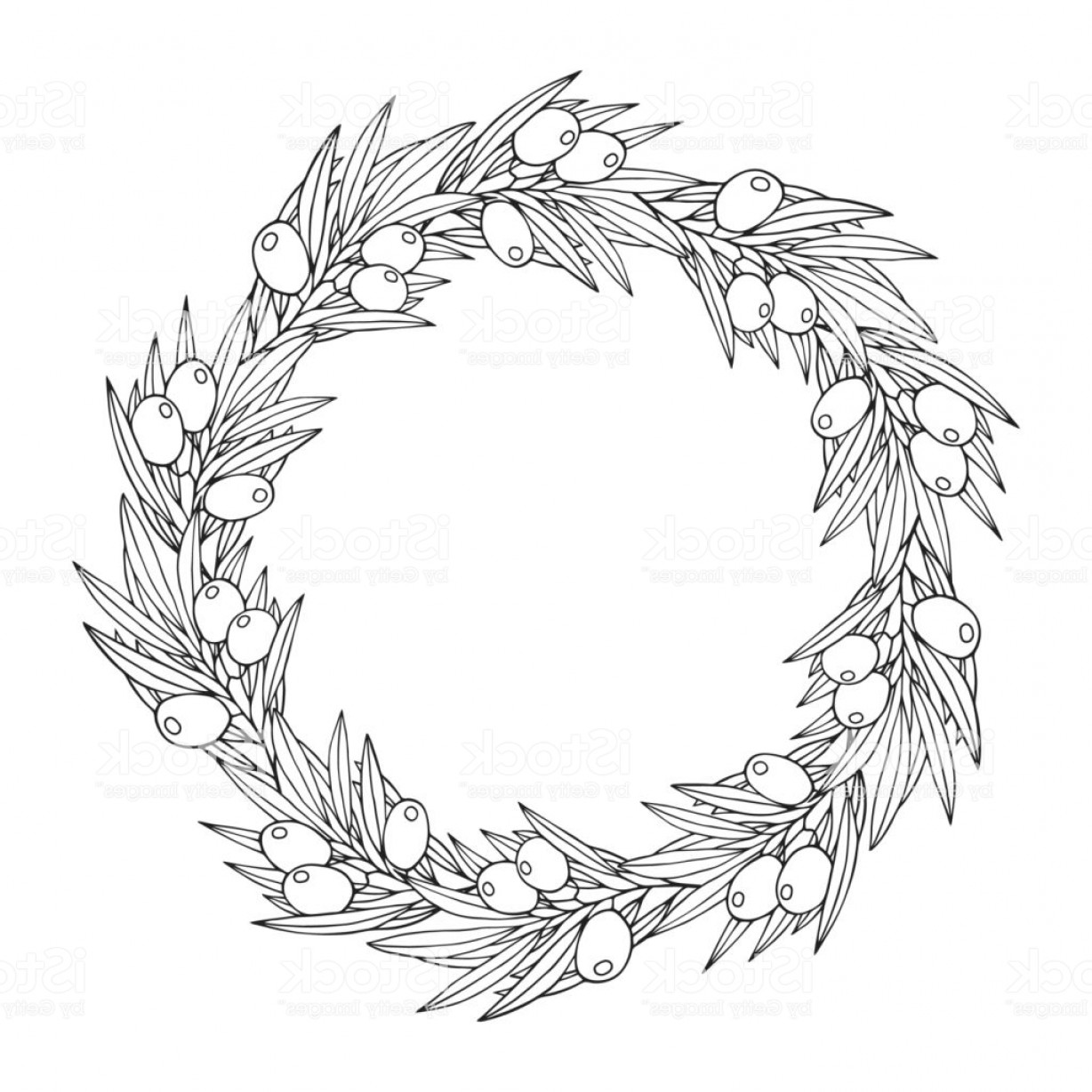 Greek Leaves Vector at Collection of Greek Leaves