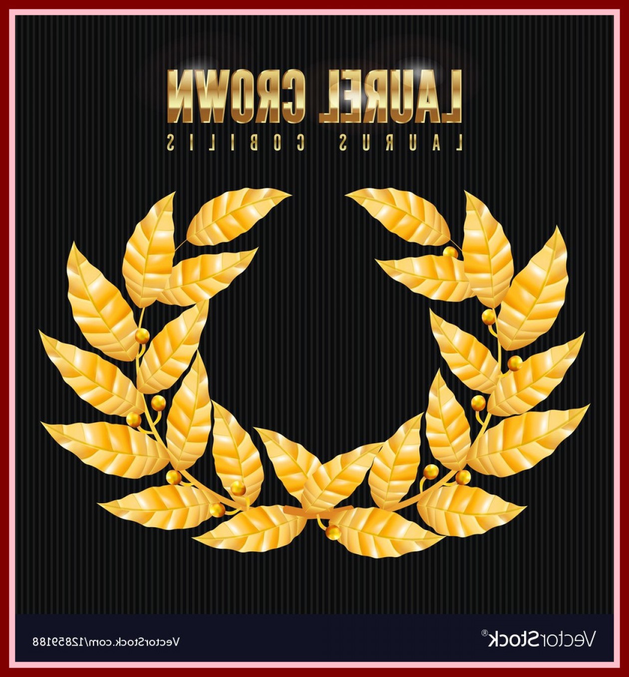 1260x1356 Inspiring Laurel Crown Greek Wreath With Golden Leaves Vector