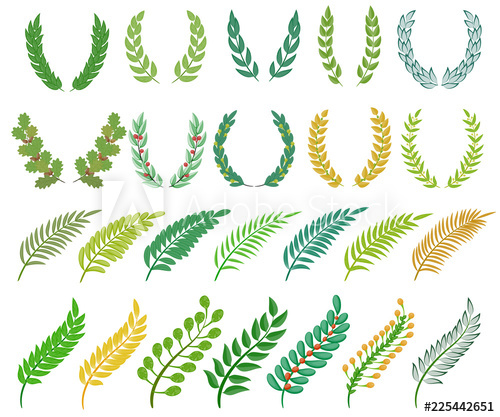 500x417 Wreath Vector Herald Wreathed Decoration With Wreathen Olive