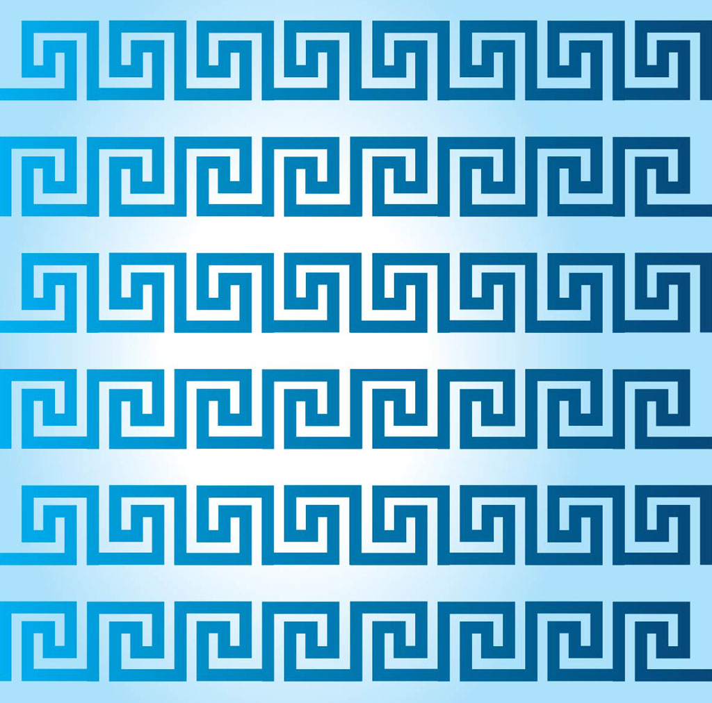 1024x1012 Greek Pattern Vector Art Graphics