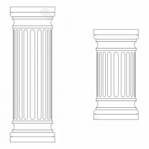 300x300 Greek Ionic Column Vector Icon Gm Lamaison