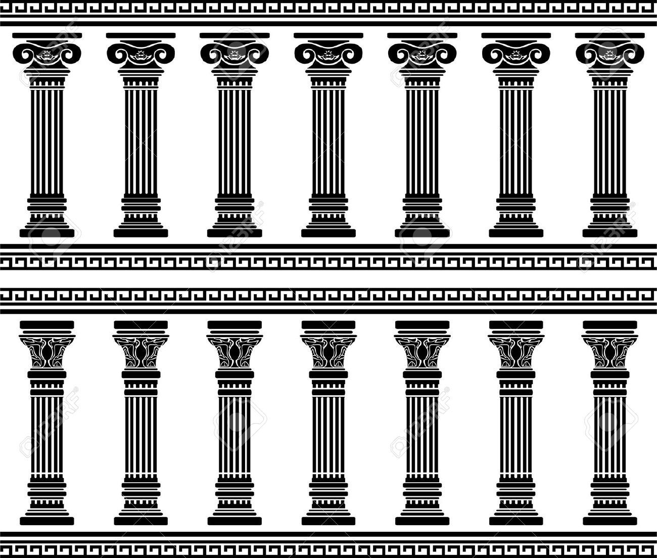 1300x1104 Stock Vector Cookies Stencils, Column Design, Stencil Patterns
