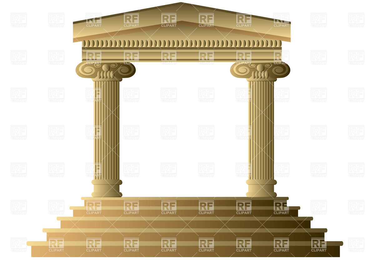 Греческая арка с колоннами
