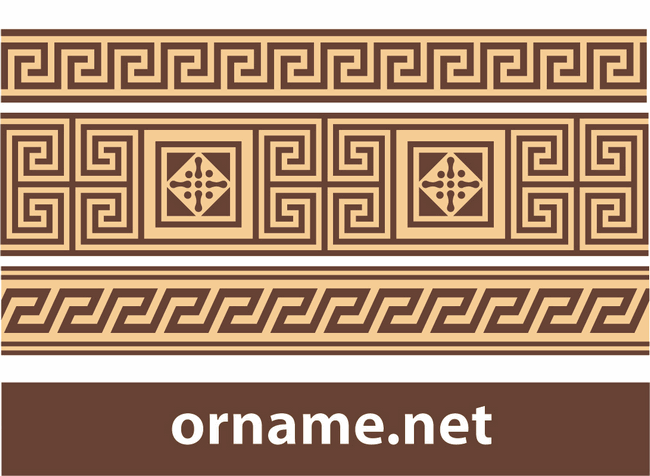 650x476 Free Download Of Free Greek Vector Ornament Meander Borders