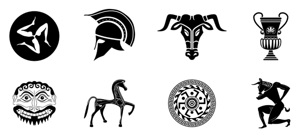 600x277 Free Download Of Old Vector Pack Of Ancient Greek Designs Vector