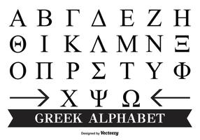 286x200 Greek Alphabet Free Vector Art