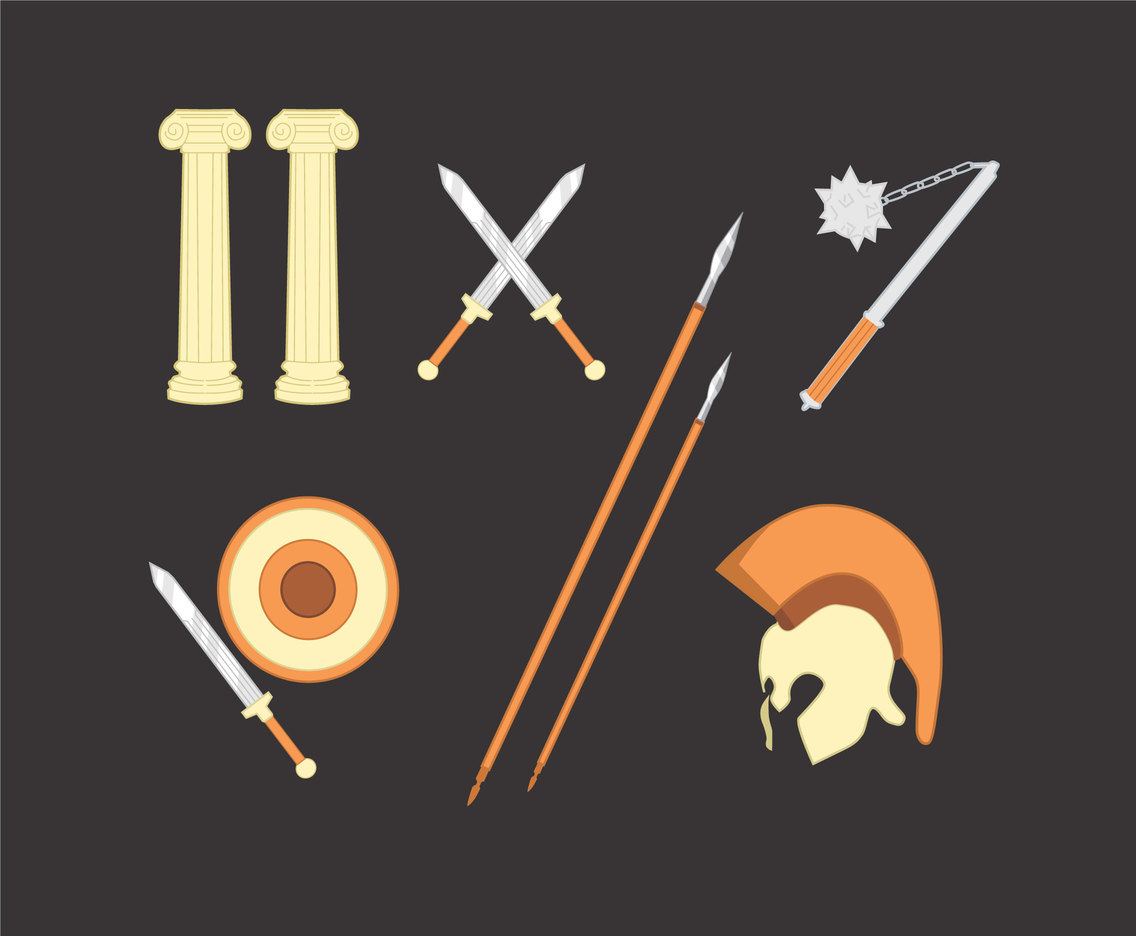 1136x936 Greek Warrior Vector Vector Art Graphics