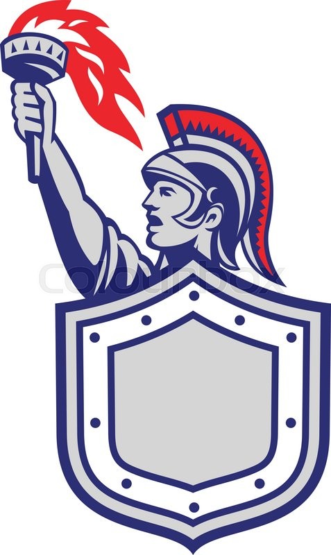 477x800 Illustration Of A Greek Warrior Stock Vector Colourbox