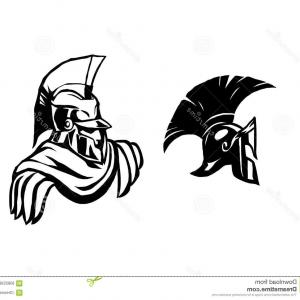 300x300 Spartan Greek Warrior With Helmet Vector Mascot Image Hoodamathrun