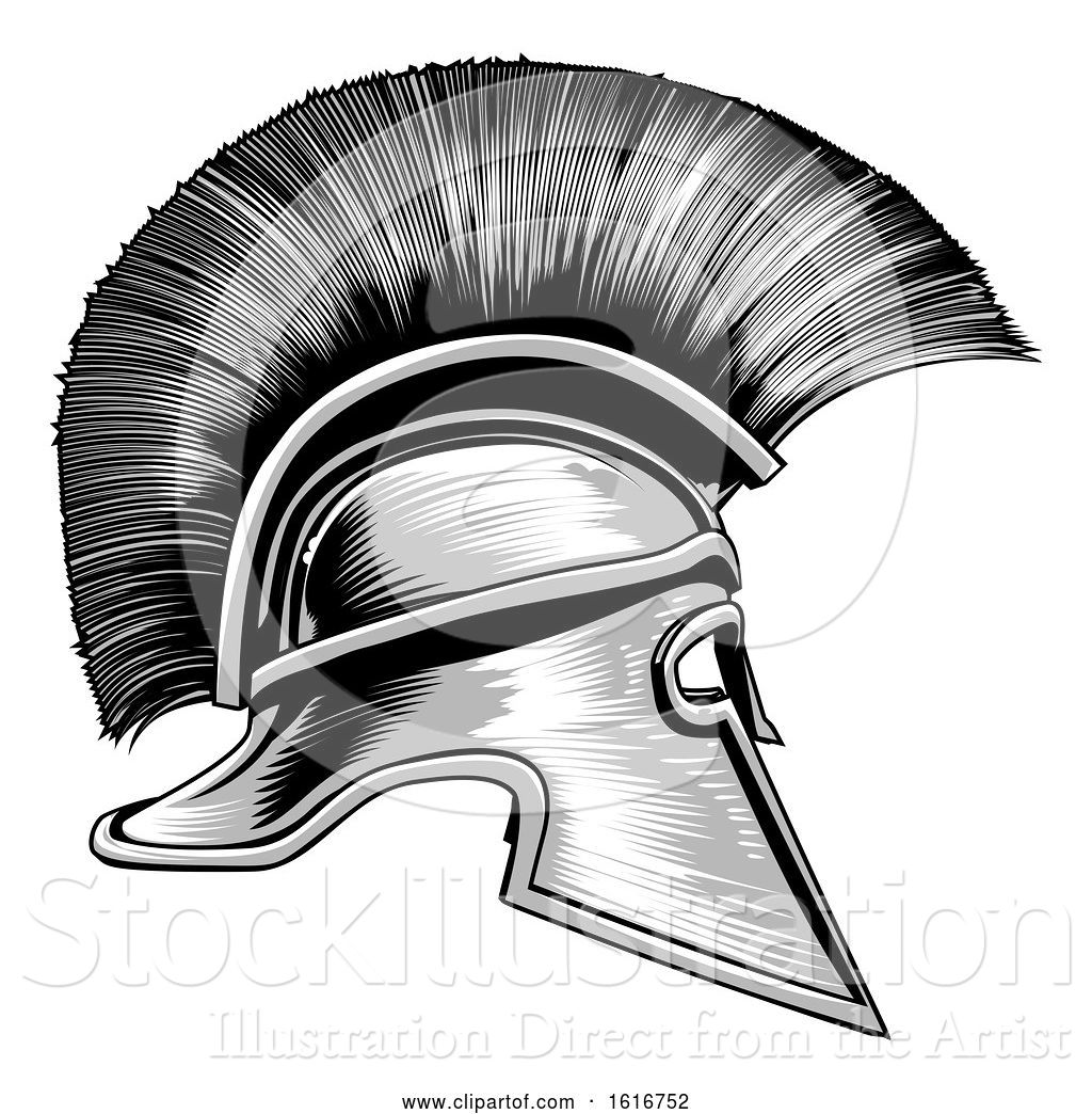1024x1044 Vector Illustration Of Spartan Ancient Greek Warrior Gladiator