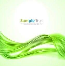 250x253 Free Green Vector Waves Abstract Background Files, Vectors