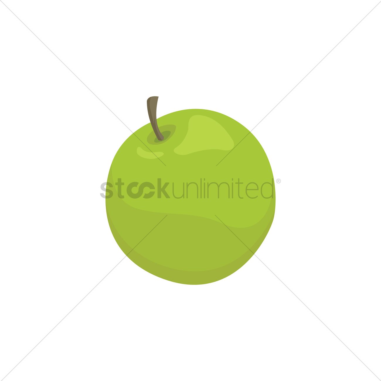 Green Apple Vector at Vectorified.com | Collection of Green Apple