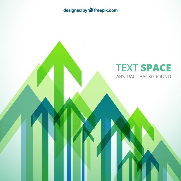 626x626 Abstract Background With Green Arrows Vector Premium Download