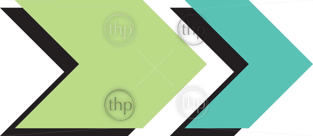 1198x522 Modern Flat Design Vector Arrow With Shadow Vector