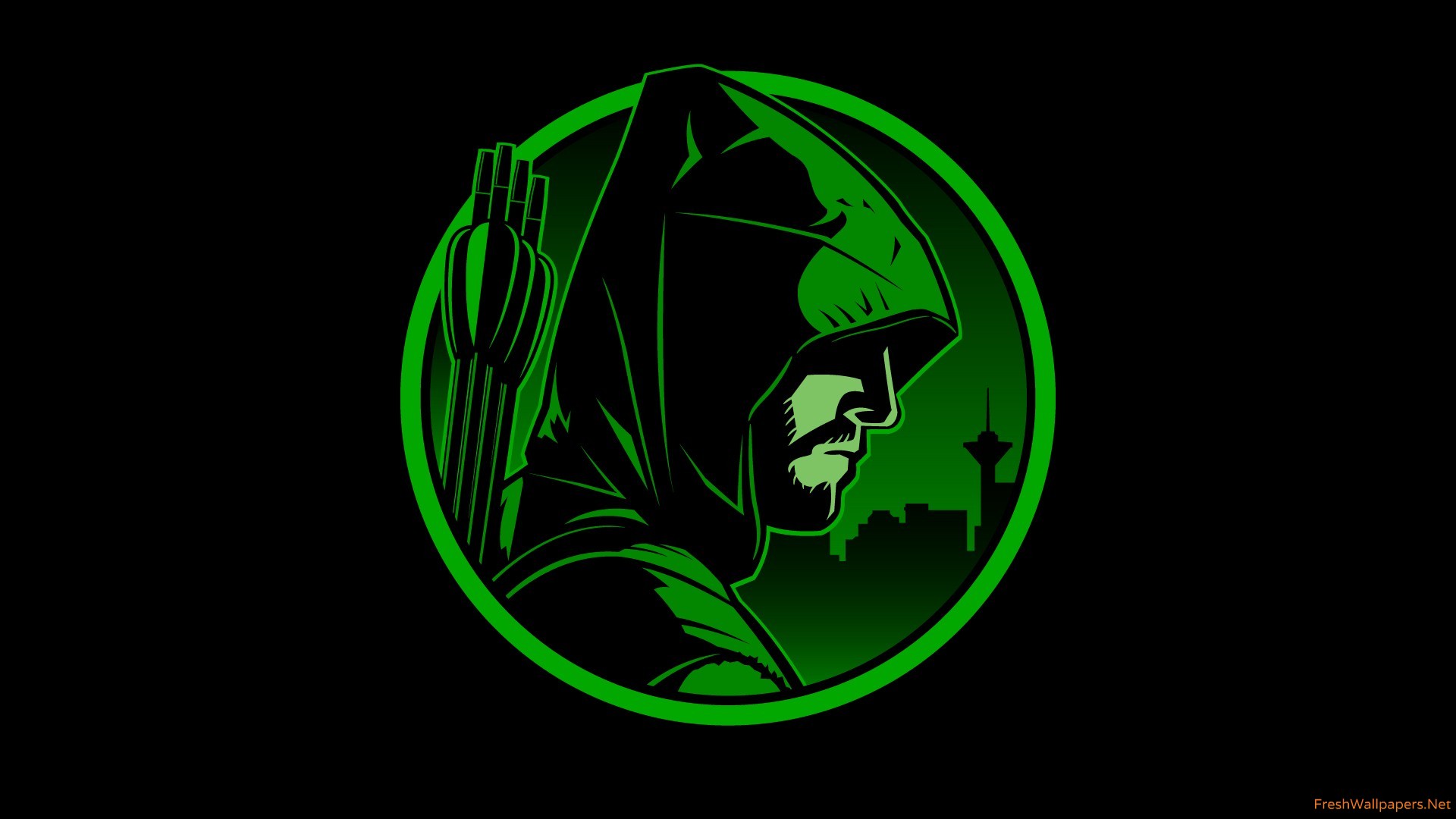 1920x1080 The Green Arrow Art Wallpapers Freshwallpapers