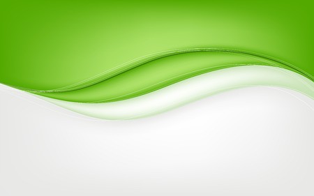 450x281 Abstract Green Wave Background Vector Illustration Clip Art