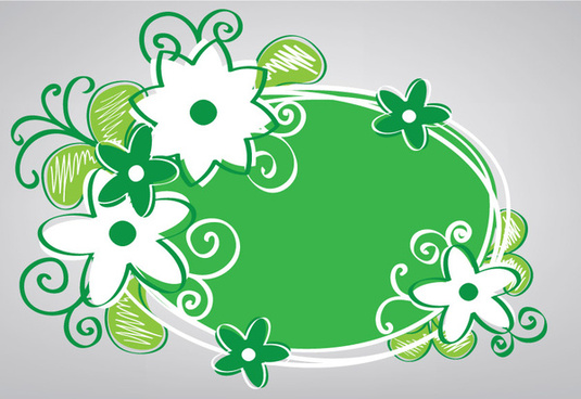 535x368 Vector Green Banner Free Vector Download