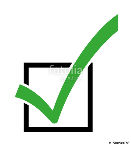 450x500 Green Check Mark Vector Stock Image And Royalty Free Vector