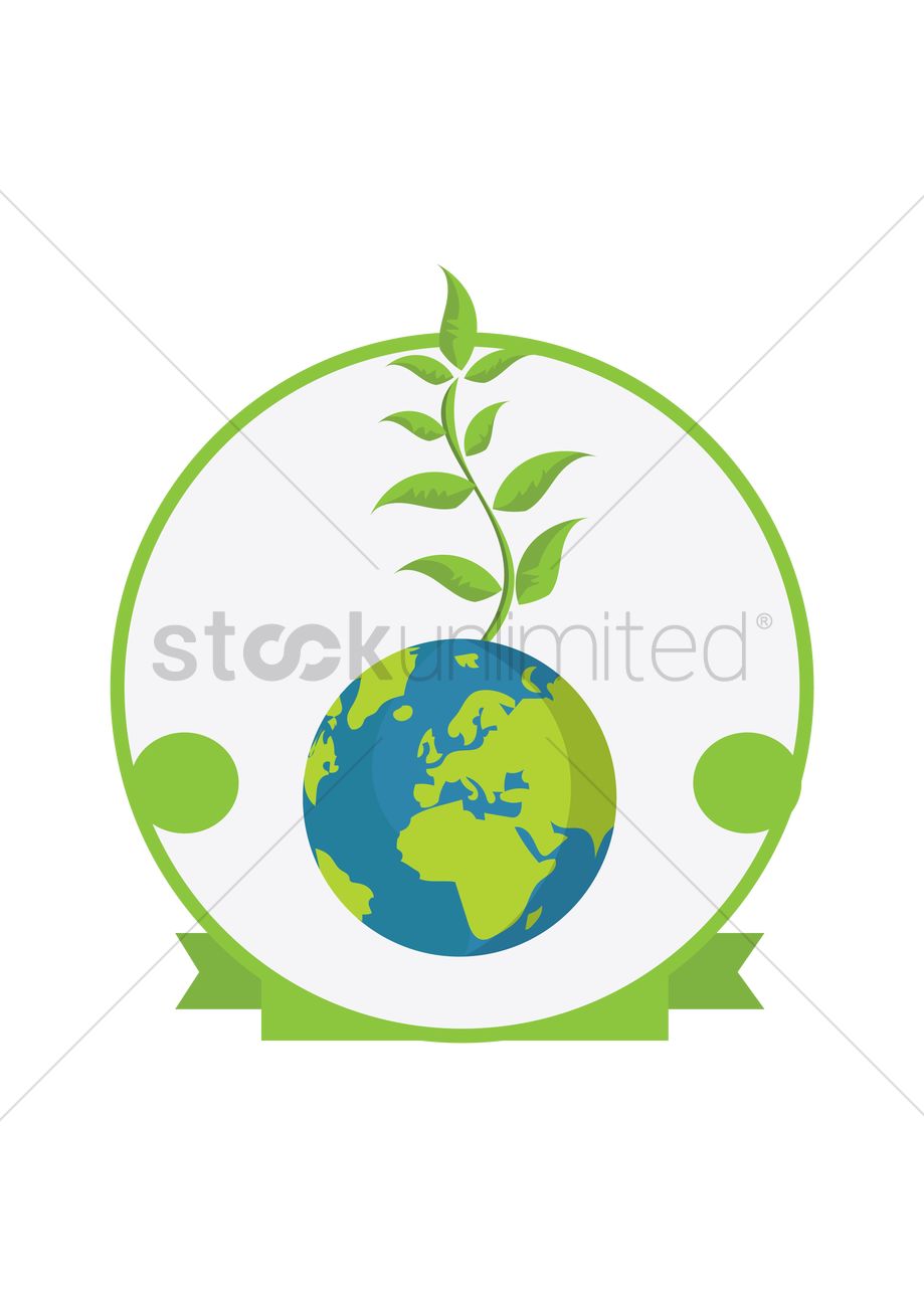 919x1300 Free Green Earth Vector Image