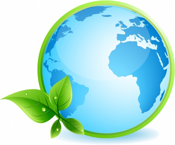 600x495 Green Earth Concept Free Vector In Adobe Illustrator