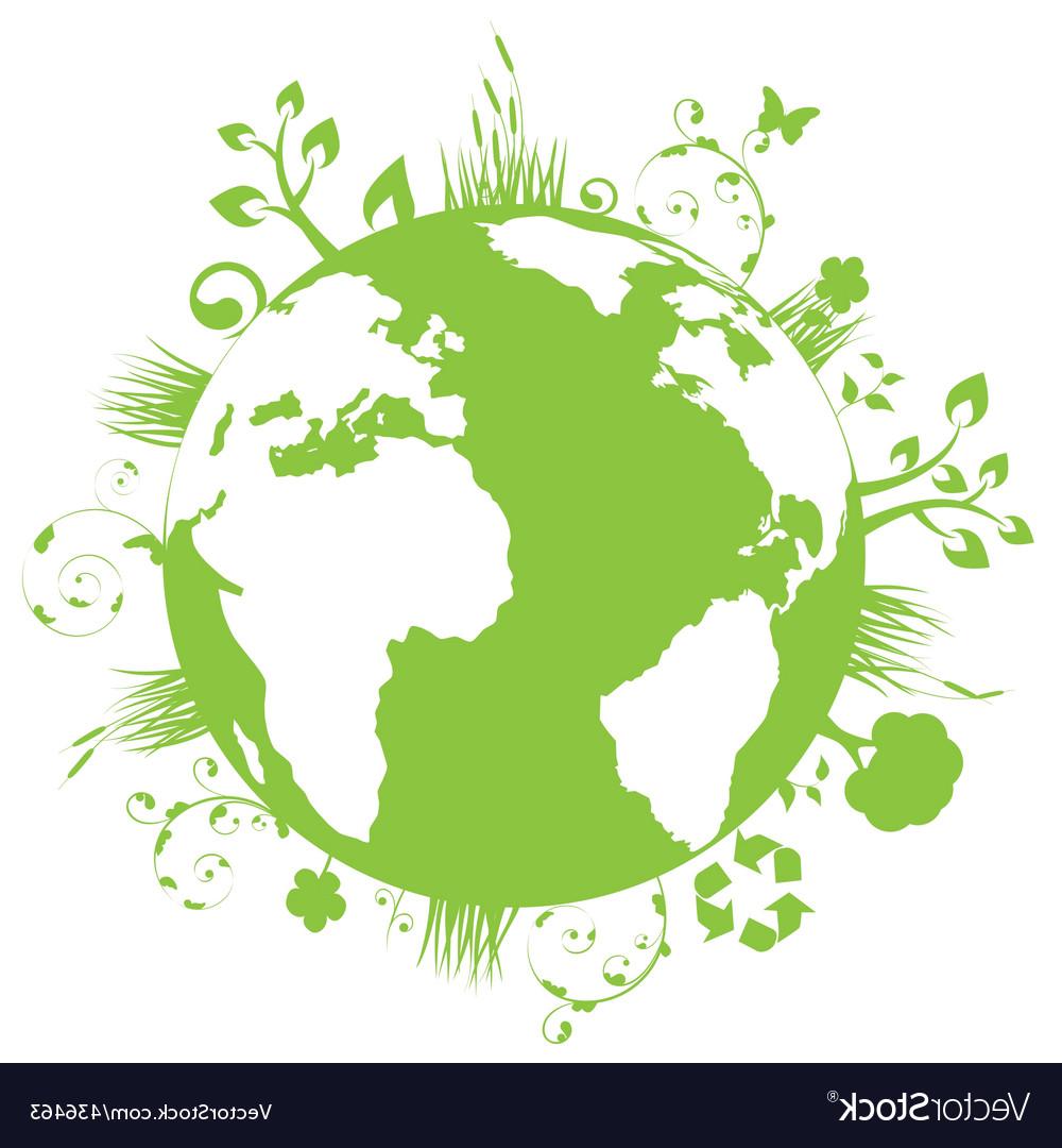 1000x1080 Best Green Earth Vector Library Free Vector Art, Images