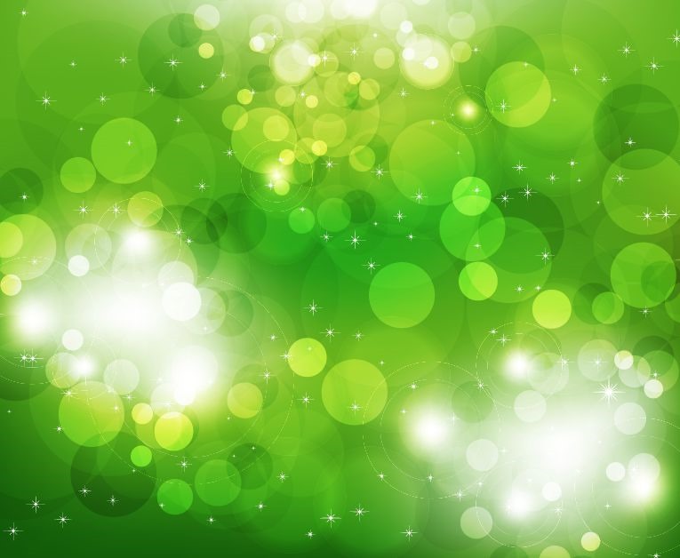 765x628 Green Glowing Glitter Abstract Background Vector Illustration
