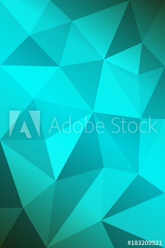 334x500 Light Green Vector Polygonal Illustration, Which Consist