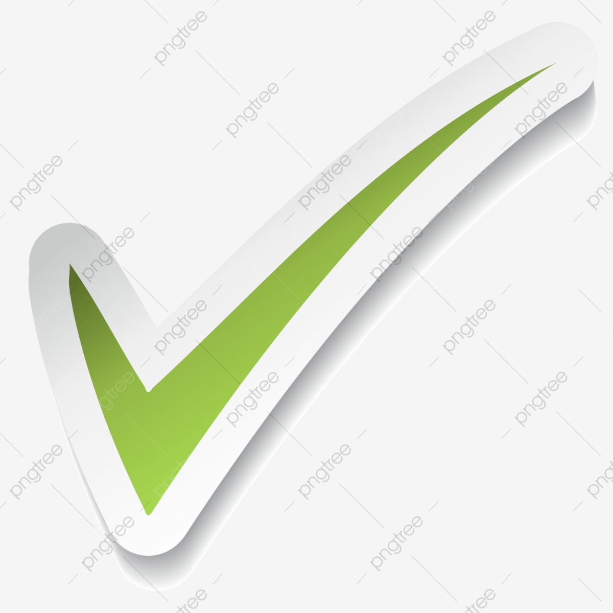 1200x1200 Vector Error Mark Green Gradient, Vector, Right Or Wrong, Symbol