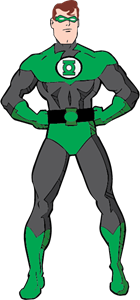 140x300 Green Lantern Logo Vector