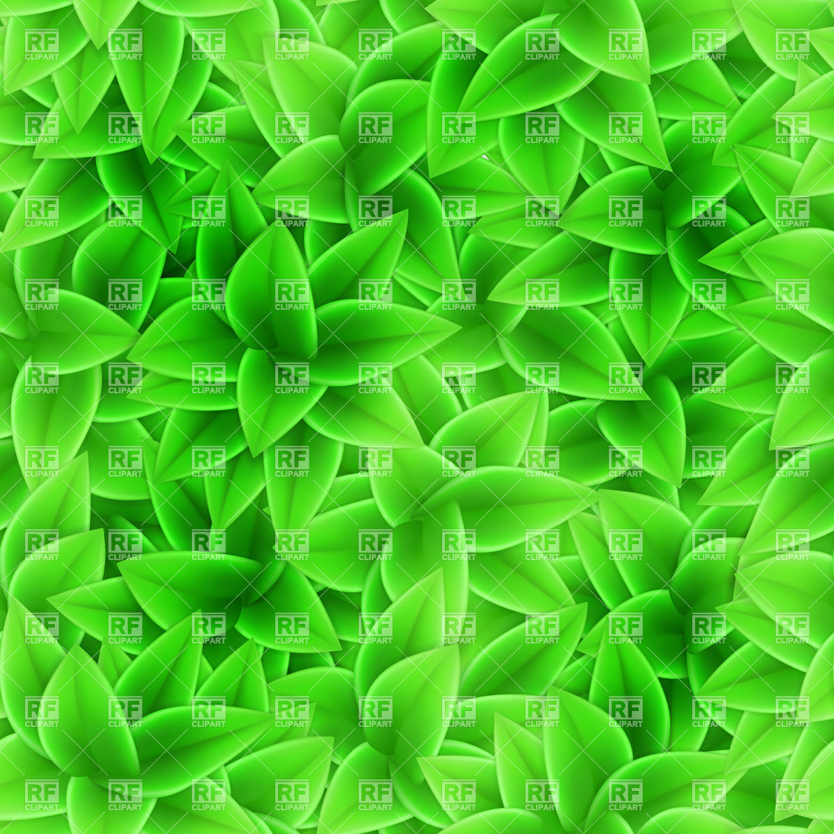 1200x1200 Green Leaves Background Vector Image Of Backgrounds, Textures