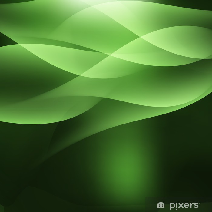 700x700 Wave Green Leaf Eco Pale Sky Business Abstract Background Vector